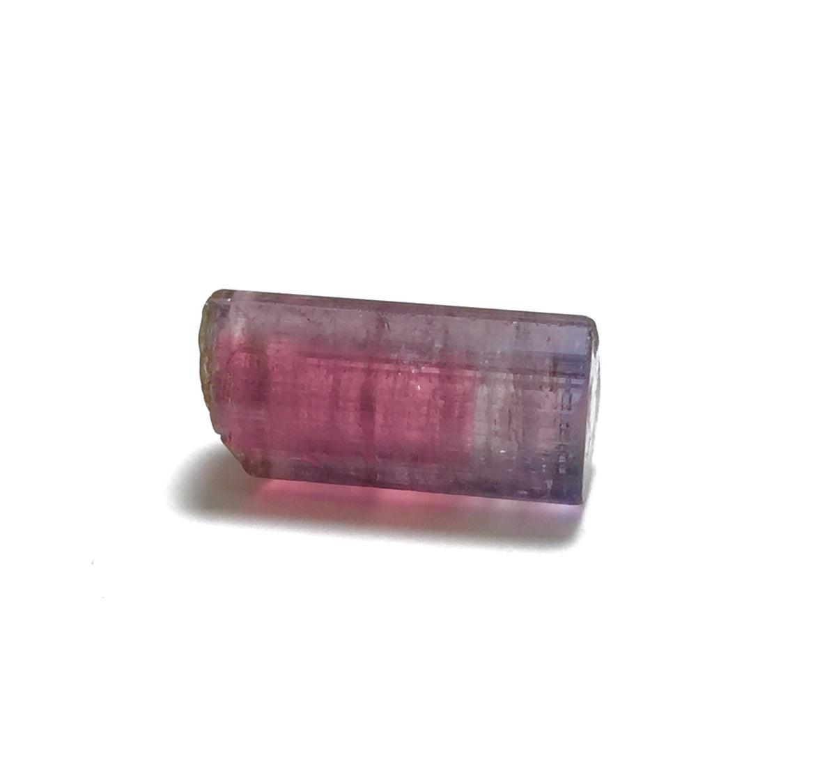 Purple Bi Color Terminated Tourmaline Crystal
