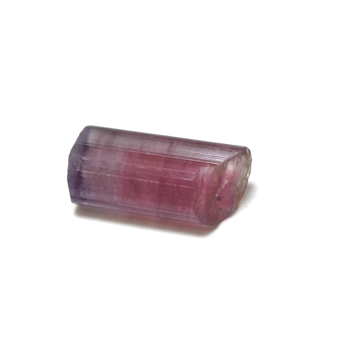 Purple Bi Color Terminated Tourmaline Crystal
