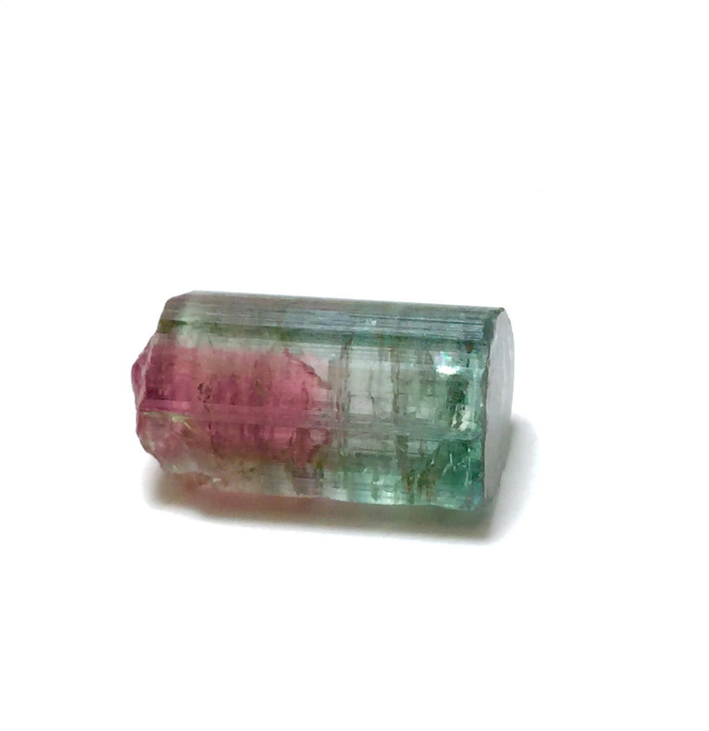 Purple Cap Tri Color Terminated Tourmaline Crystal