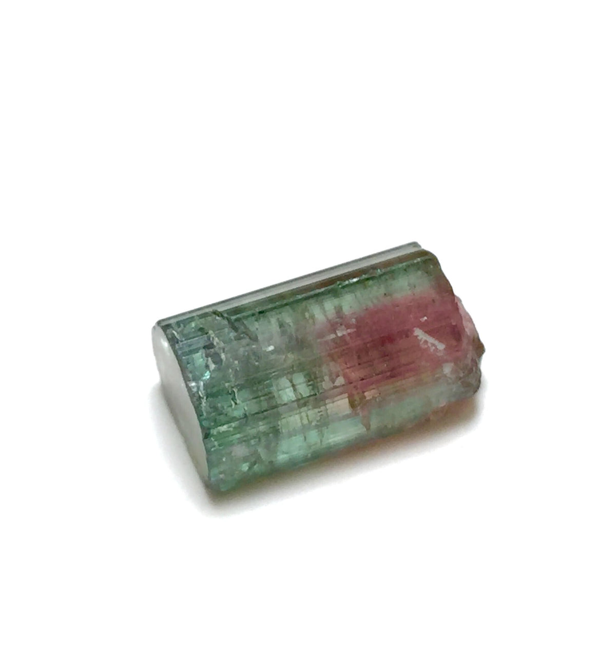 Purple Cap Tri Color Terminated Tourmaline Crystal