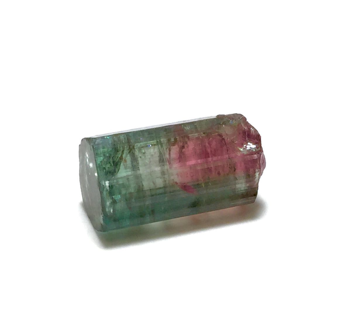 Purple Cap Tri Color Terminated Tourmaline Crystal