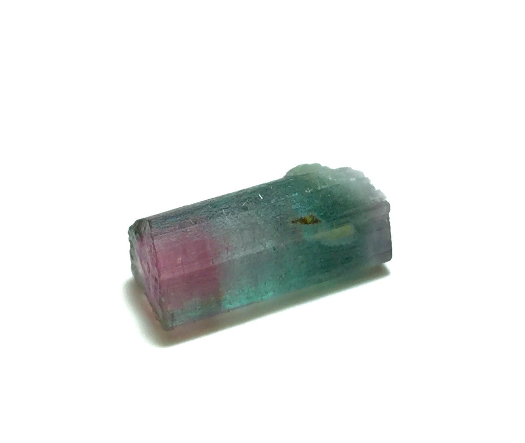 Rainbow Tourmaline Crystal – Rare Color Zoning, Afghan Mineral Specimen
