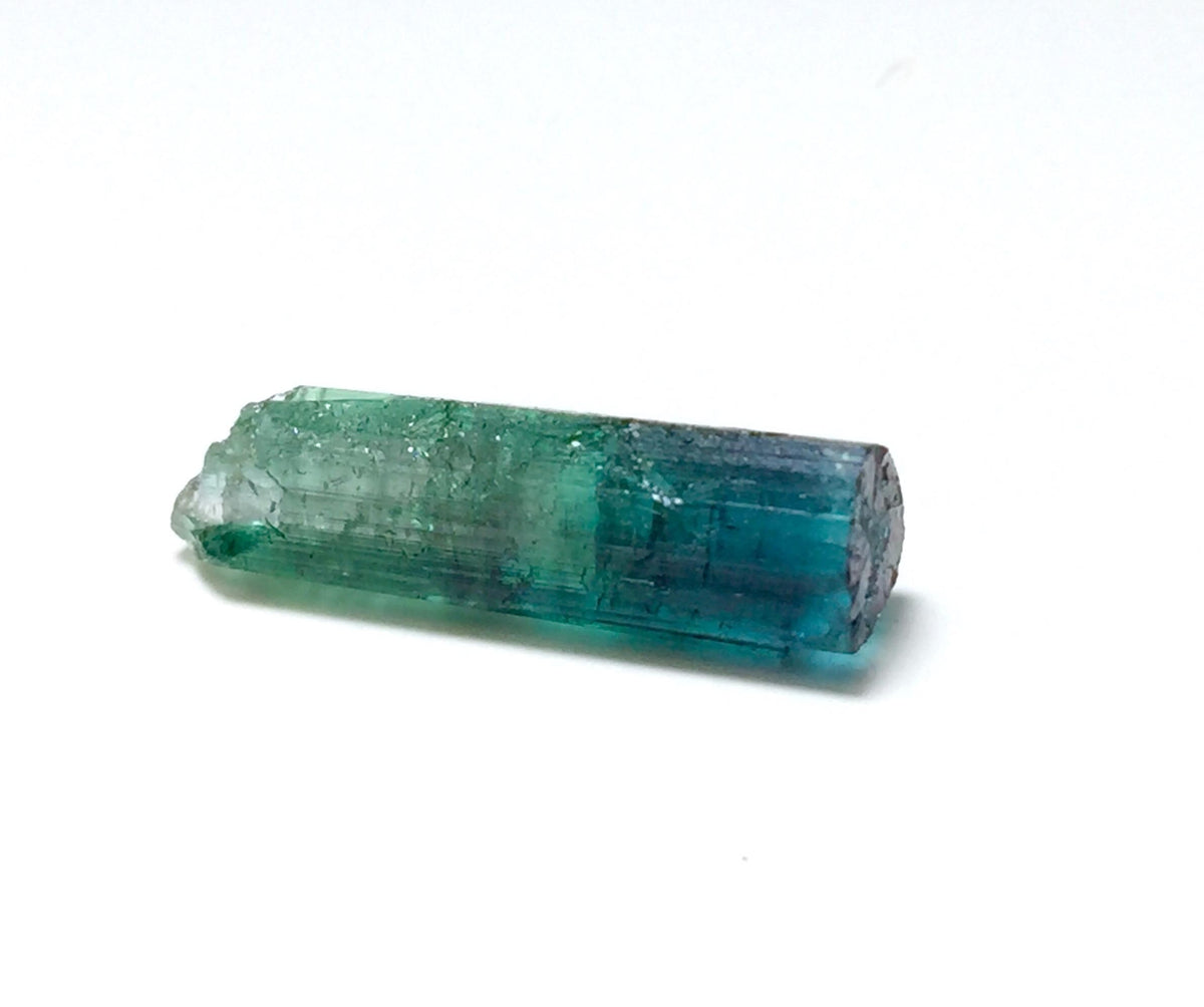 Bi Color Terminated Tourmaline Crystal