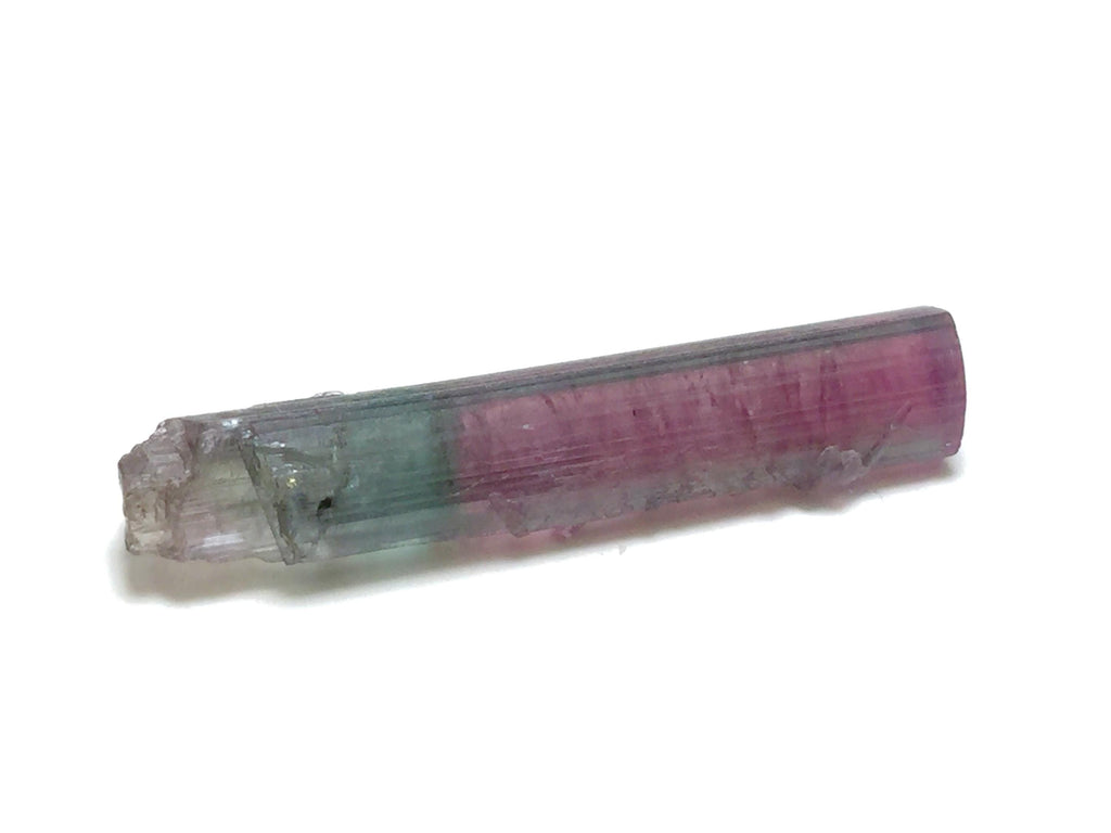 Natural Bicolor (Watermelon) Tourmaline Crystal