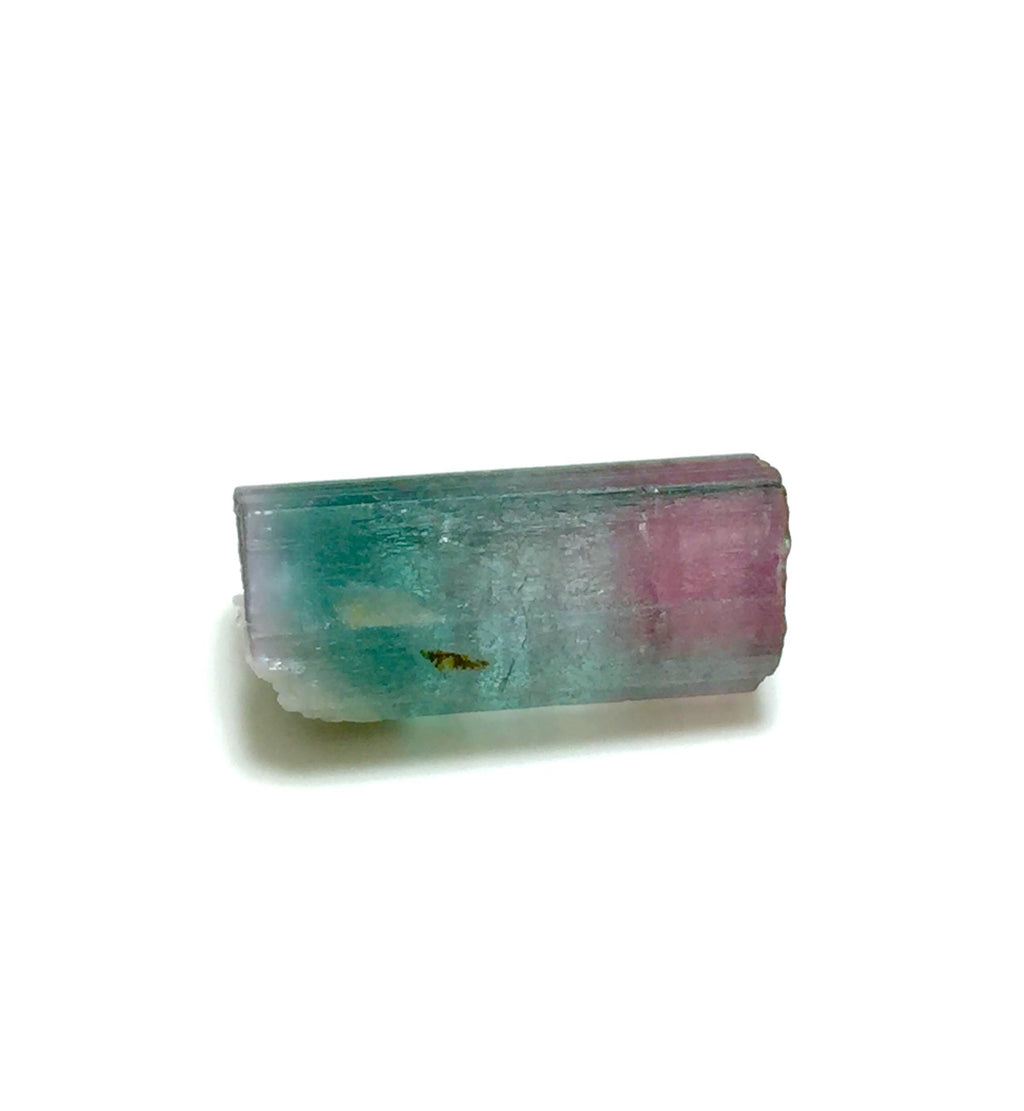Rainbow Tourmaline Crystal – Rare Color Zoning, Afghan Mineral Specimen