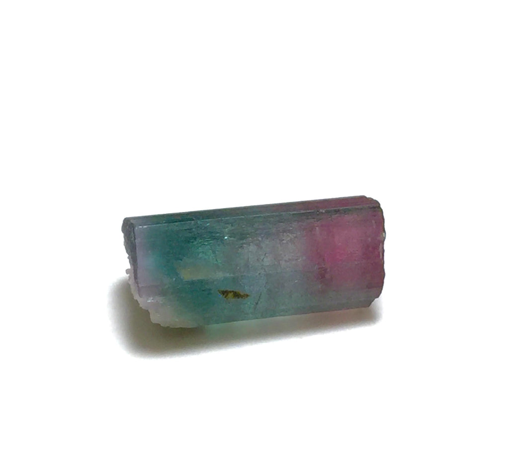 Rainbow Tourmaline Crystal – Rare Color Zoning, Afghan Mineral Specimen