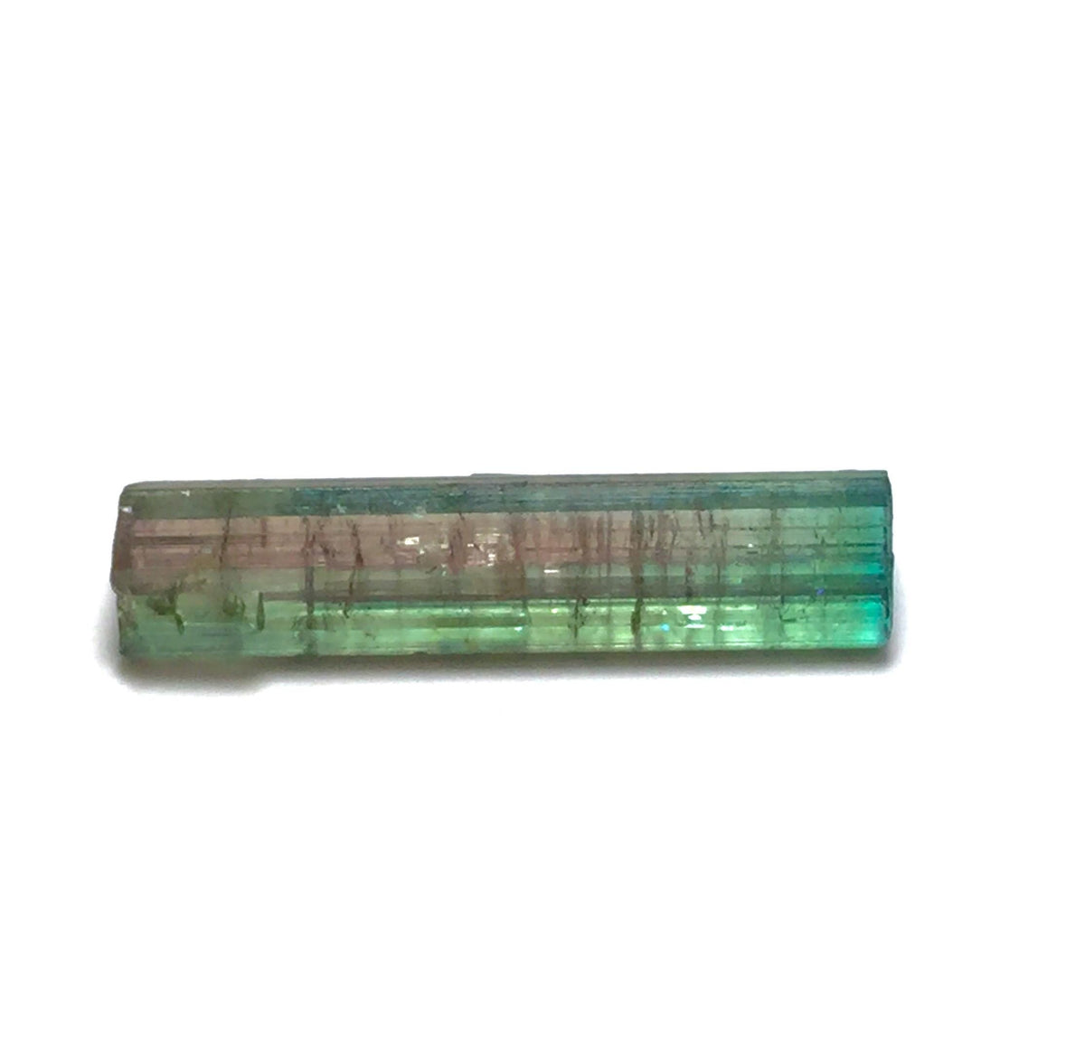 Watermelon Tourmaline Crystal Rough | Natural Bi-Color Pech Mine Afghanistan Gem