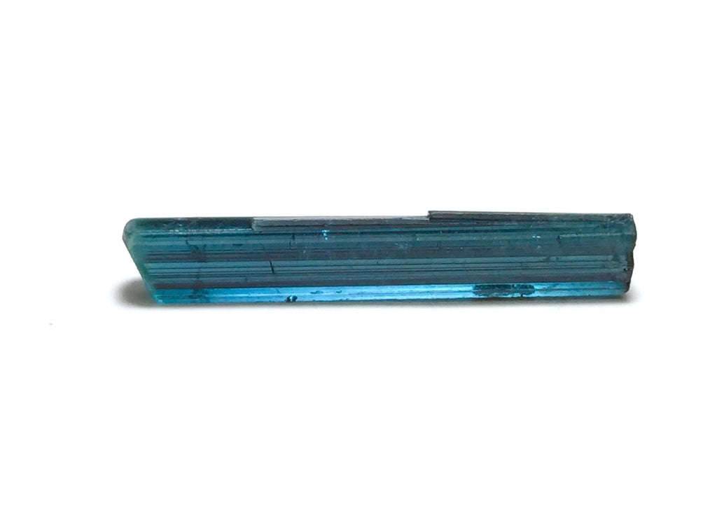 Indicolite Blue Tourmaline Crystal for Pendant - Natural Rough Gemstone (Pech Mine, Afghanistan)