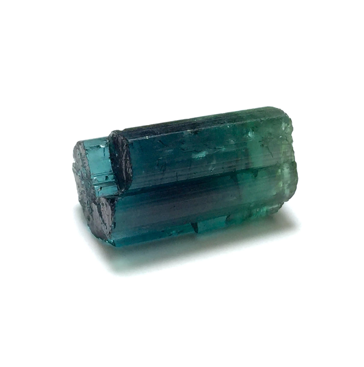 Vibrant Raw Blue-Green Tourmaline Crystal | 11.5 Ct Natural Watermelon Tourmaline Specimen