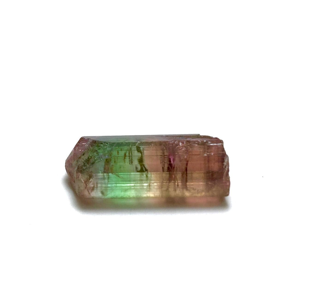 Natural Watermelon Tourmaline Crystal – Bi-Color Pink & Green – Paprok Mine, Afghanistan