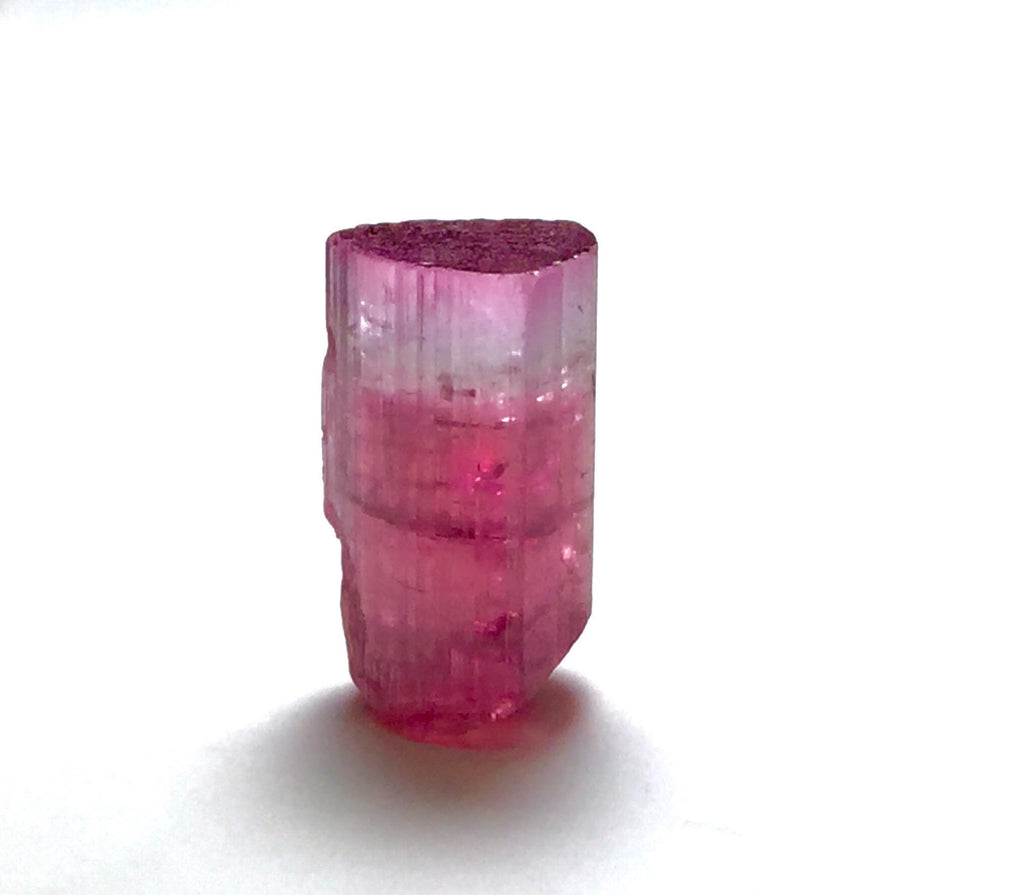 Pink Bi-Color Tourmaline Crystal - Paprok Mine, Afghanistan
