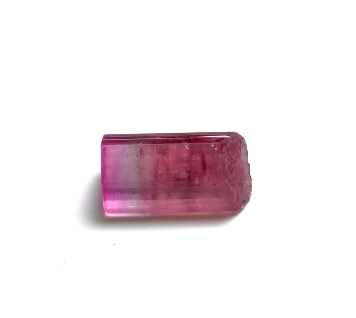 Pink Bi-Color Tourmaline Crystal - Paprok Mine, Afghanistan