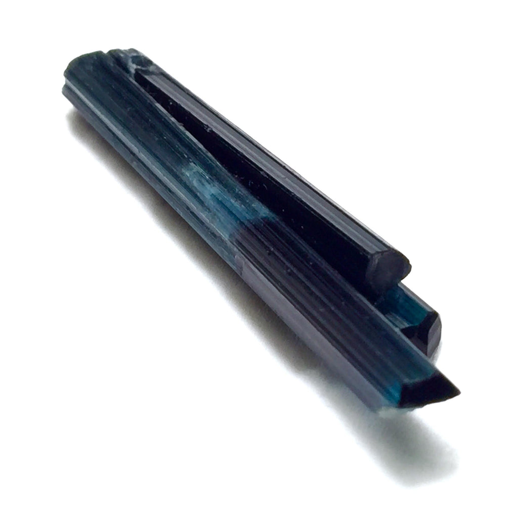 Neon Electric Blue Tourmaline Triplet – Natural Pech Mine Afghanistan Crystal Specimen for Jewelry
