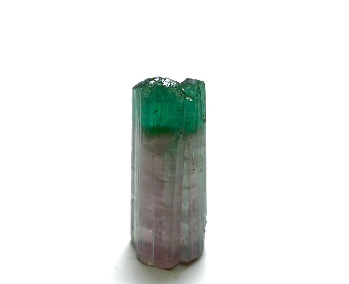 Watermelon Tourmaline Crystal – Bi-Color Green & Pink Gemstone – Pech Mine Afghanistan