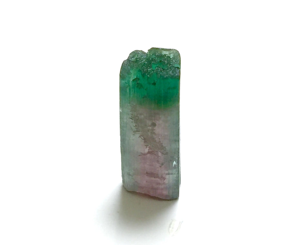 Watermelon Tourmaline Crystal – Bi-Color Green & Pink Gemstone – Pech Mine Afghanistan