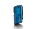 Indicolite Tourmaline Crystal – Natural Ink Blue Pendant Size Rough – Pech Mine, Afghanistan