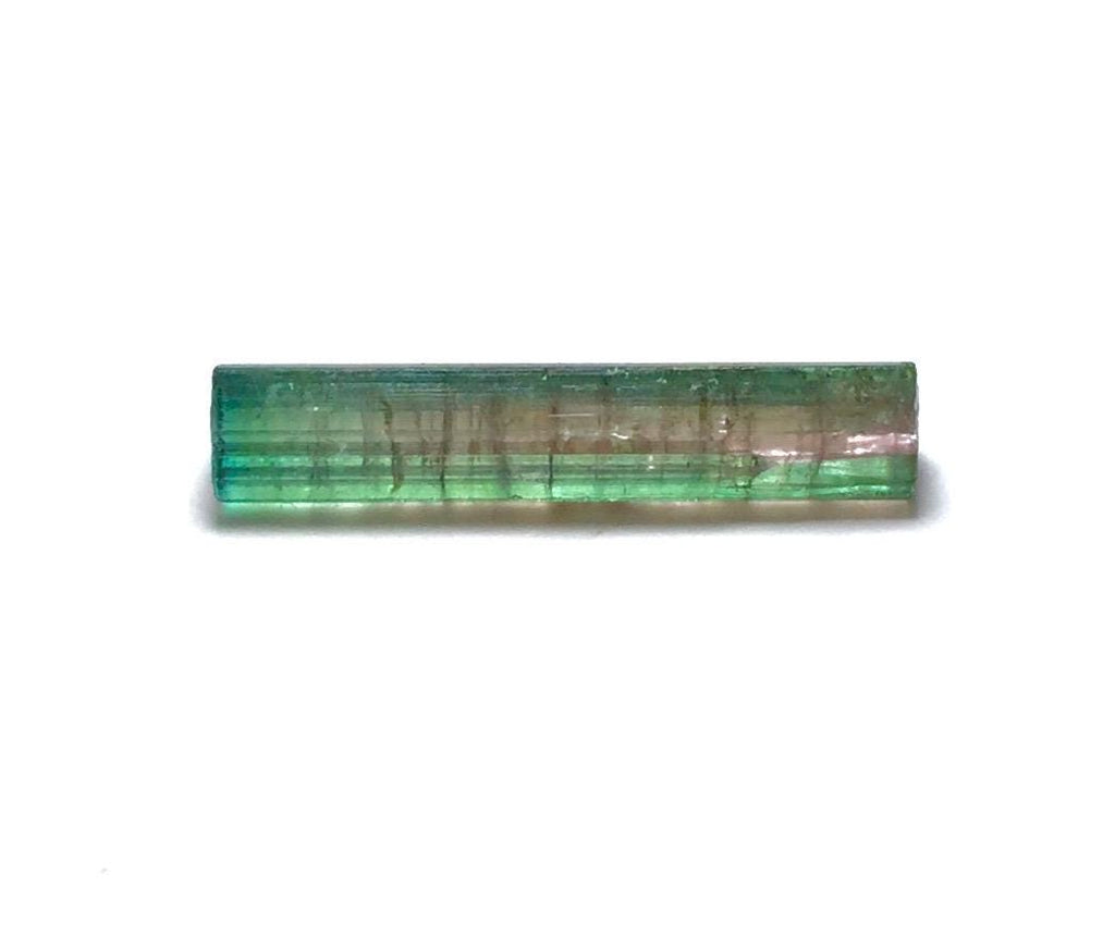 Watermelon Tourmaline Crystal Rough | Natural Bi-Color Pech Mine Afghanistan Gem
