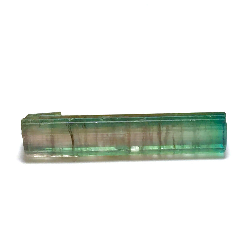 Watermelon Tourmaline Crystal Rough | Natural Bi-Color Pech Mine Afghanistan Gem