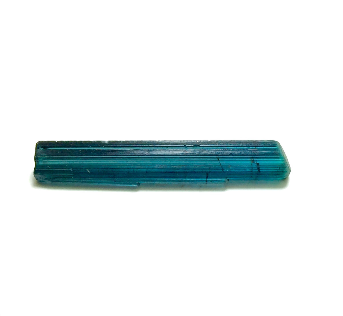 Indicolite Blue Tourmaline Crystal for Pendant - Natural Rough Gemstone (Pech Mine, Afghanistan)