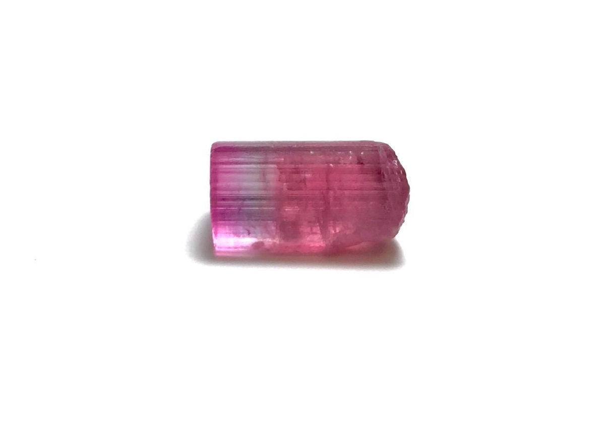 Pink Bi-Color Tourmaline Crystal - Paprok Mine, Afghanistan