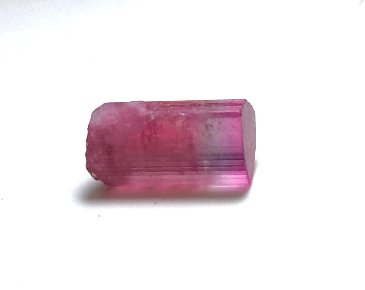 Pink Bi-Color Tourmaline Crystal - Paprok Mine, Afghanistan