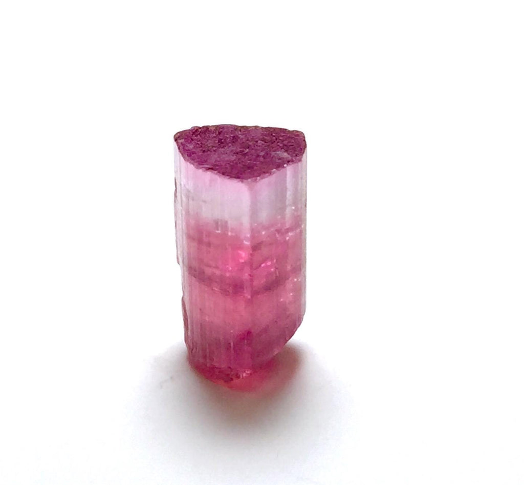Pink Bi-Color Tourmaline Crystal - Paprok Mine, Afghanistan
