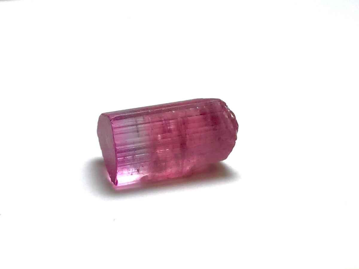 Pink Bi-Color Tourmaline Crystal - Paprok Mine, Afghanistan