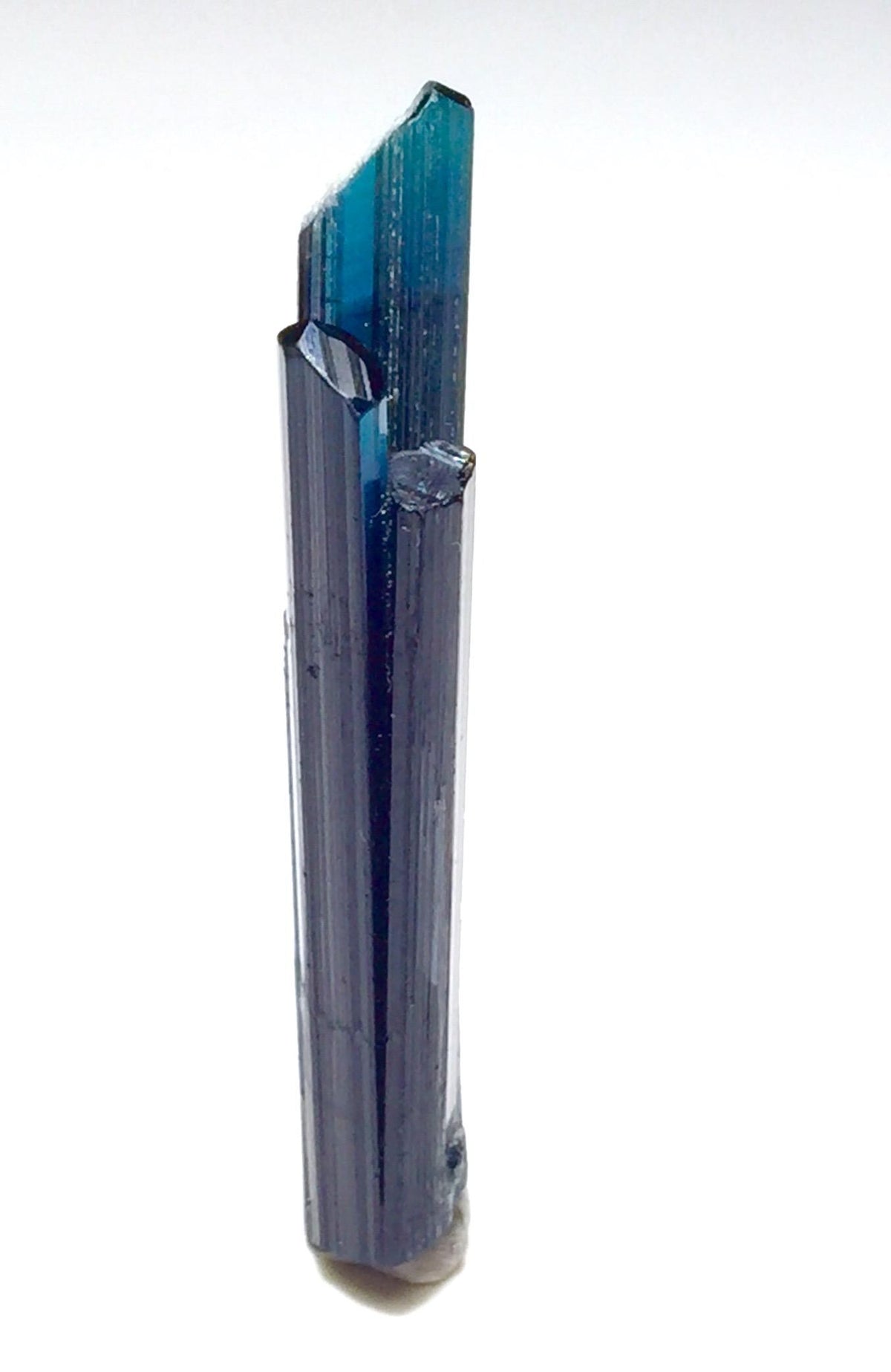Neon Electric Blue Tourmaline Triplet – Natural Pech Mine Afghanistan Crystal Specimen for Jewelry