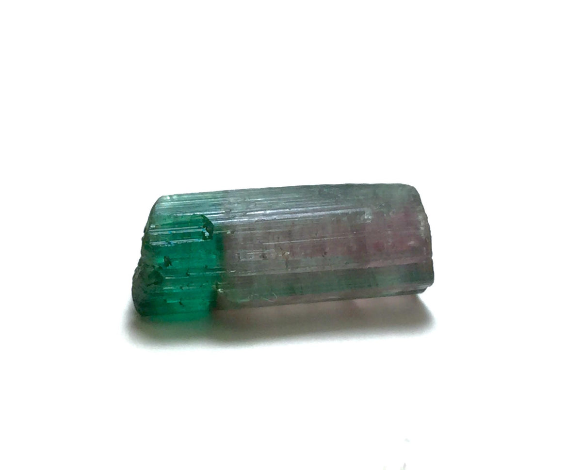 Watermelon Tourmaline Crystal – Bi-Color Green & Pink Gemstone – Pech Mine Afghanistan