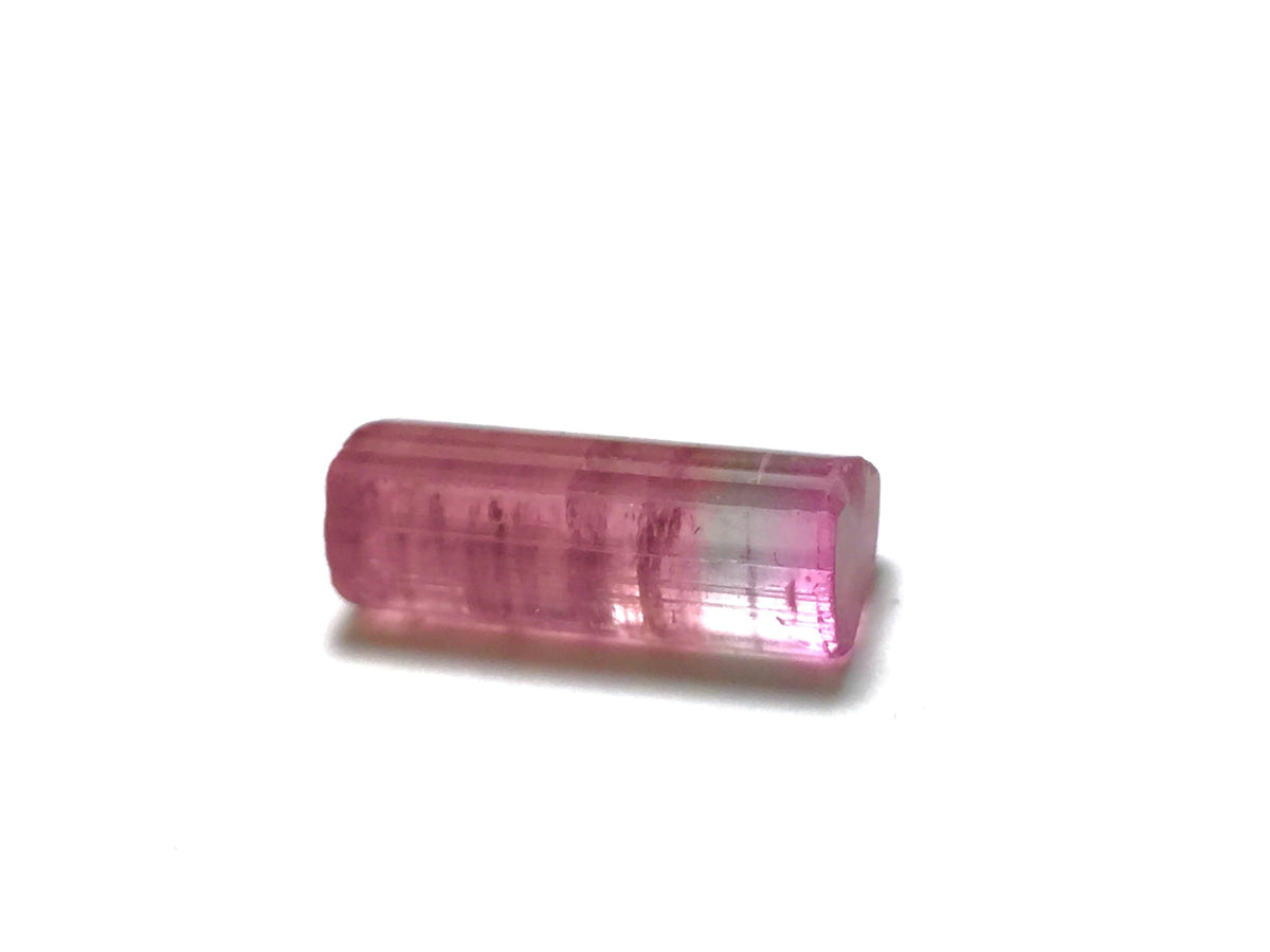 Natural Bicolor Pink Tourmaline Crystal – Paprok Mine, Afghanistan