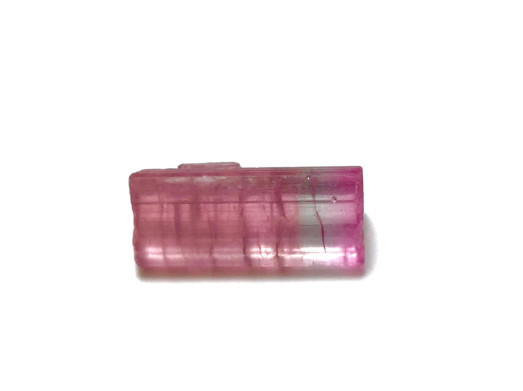 Natural Bicolor Pink Tourmaline Crystal – Paprok Mine, Afghanistan