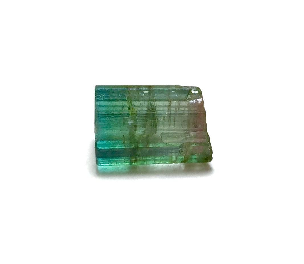 Natural Bi-Color Pink Tourmaline Crystal – Pech Mine, Afghanistan