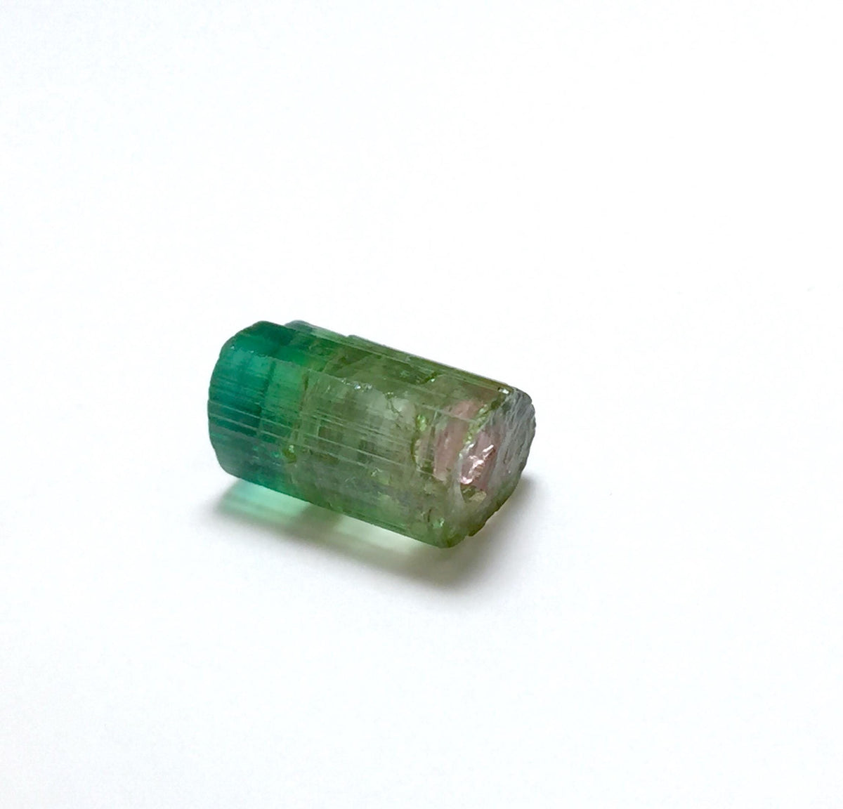 Natural Bi-Color Pink Tourmaline Crystal – Pech Mine, Afghanistan