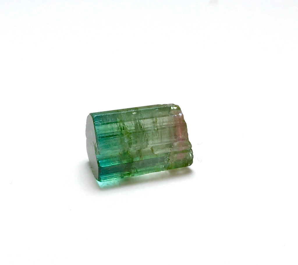 Natural Bi-Color Pink Tourmaline Crystal – Pech Mine, Afghanistan