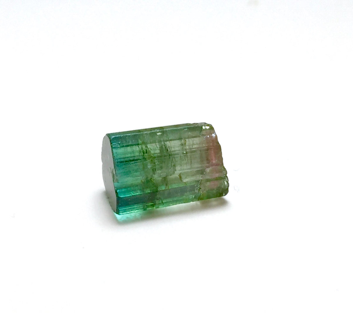 Natural Bi-Color Pink Tourmaline Crystal – Pech Mine, Afghanistan