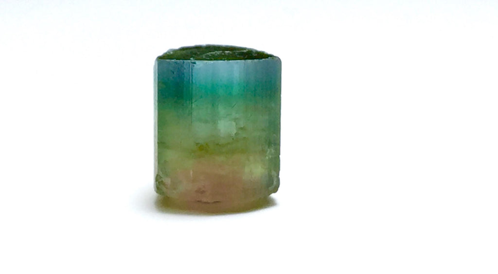Watermelon Tourmaline Crystal – Natural Bi-Color Gemstone from Peche Mine, Afghanistan
