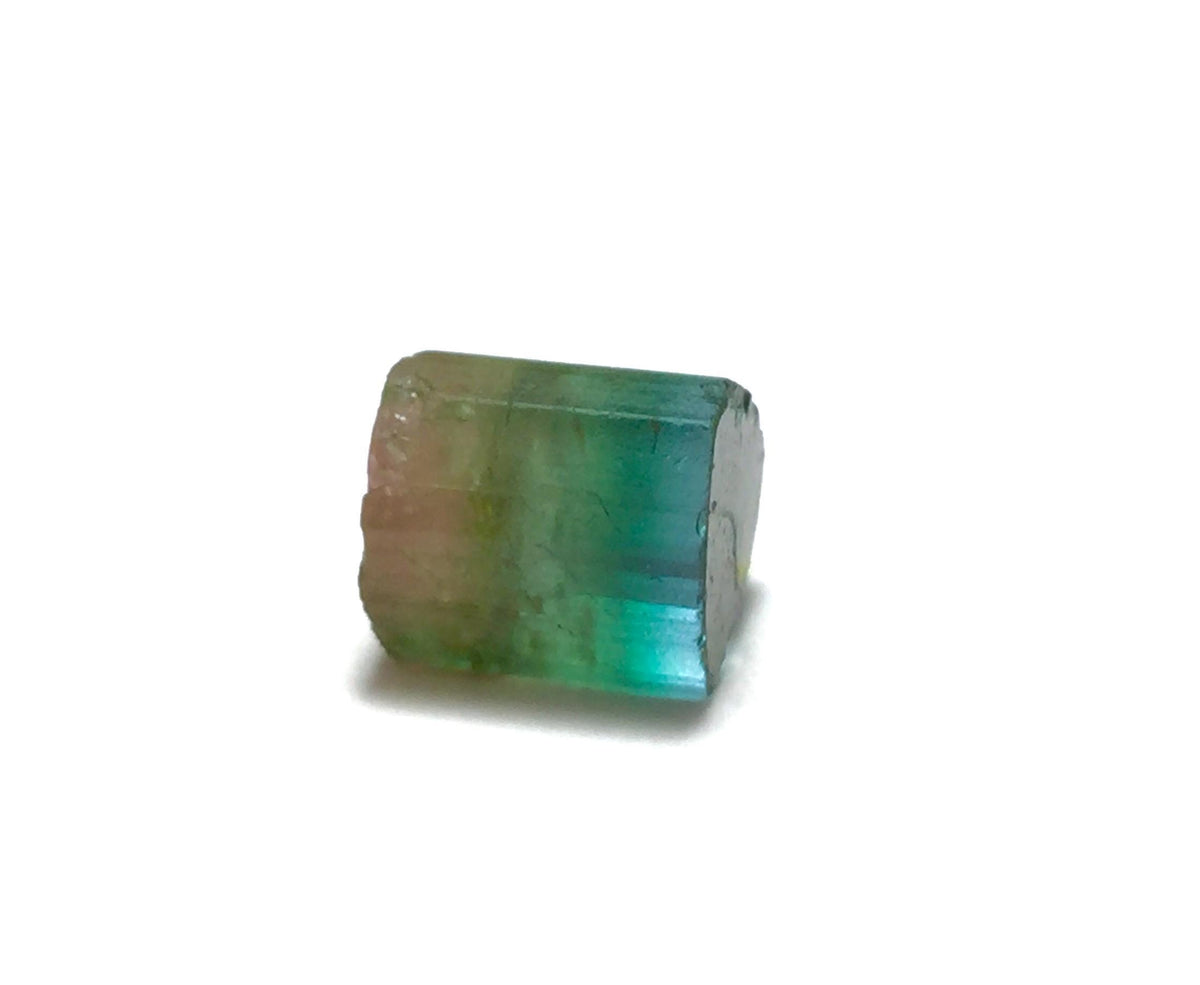 Watermelon Tourmaline Crystal – Natural Bi-Color Gemstone from Peche Mine, Afghanistan