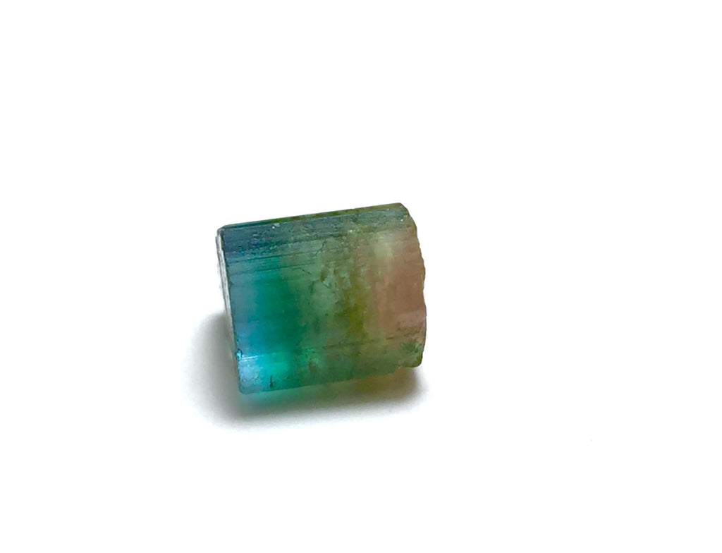 Watermelon Tourmaline Crystal – Natural Bi-Color Gemstone from Peche Mine, Afghanistan