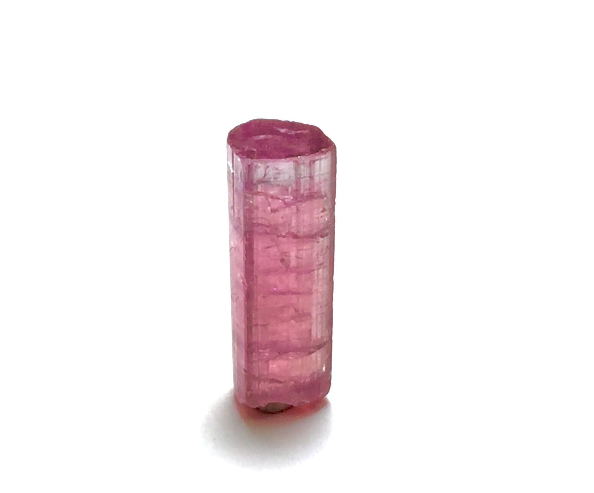 Pink Rubellite Tourmaline Crystal – Natural Pencil Specimen from Paprok, Afghanistan
