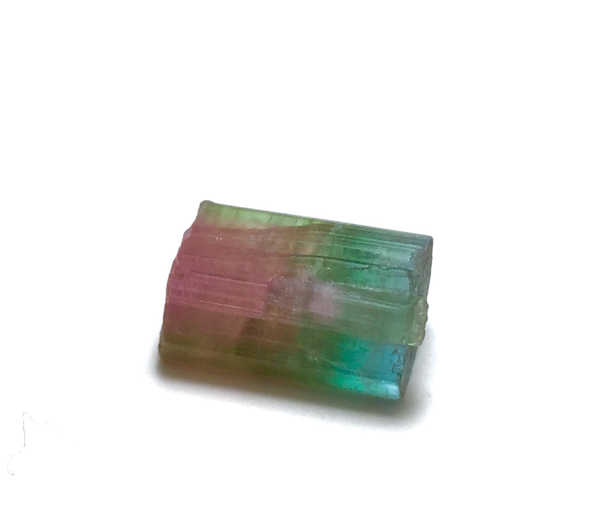 Watermelon Tourmaline Crystal – Exceptional Bi-Color Mineral Specimen from Peche Mine, Afghanistan