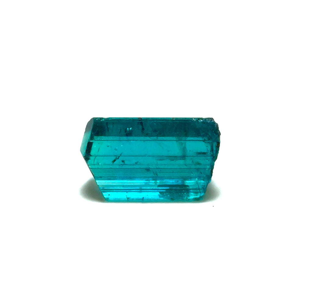 Sea Blue Tourmaline Crystal – Top Lustre Indicolite Specimen from Peche Mine, Afghanistan