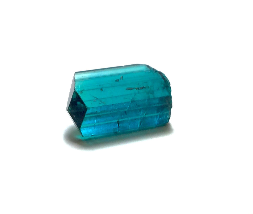 Sea Blue Tourmaline Crystal – Top Lustre Indicolite Specimen from Peche Mine, Afghanistan