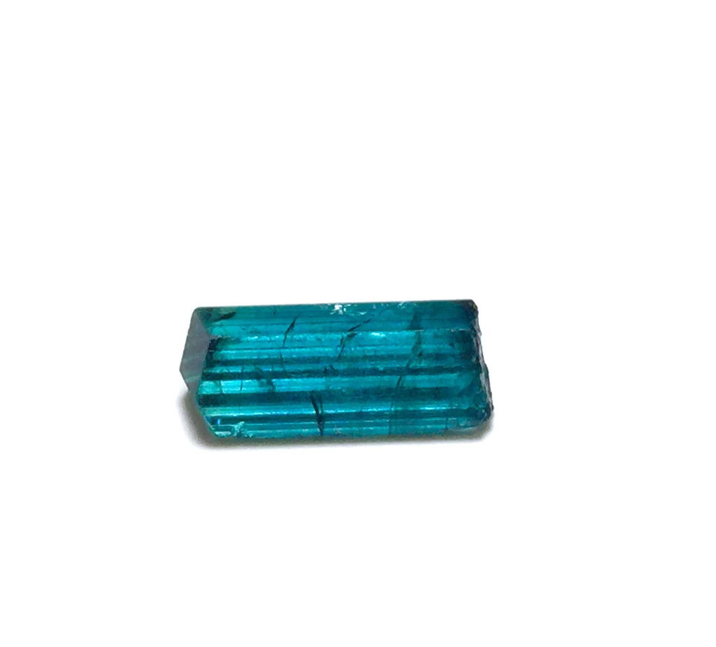 Sea Blue Tourmaline Crystal – Top Lustre Indicolite Specimen from Peche Mine, Afghanistan