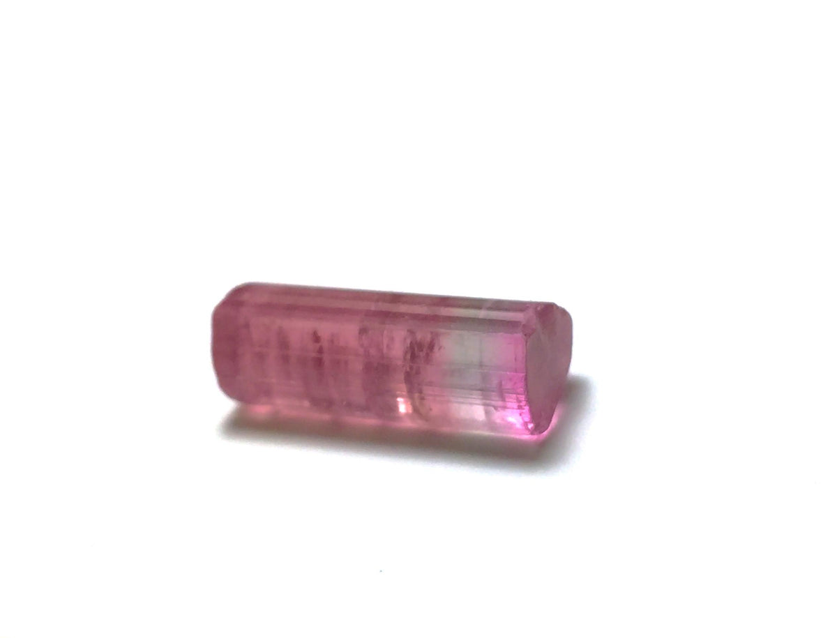 Natural Bicolor Pink Tourmaline Crystal – Paprok Mine, Afghanistan