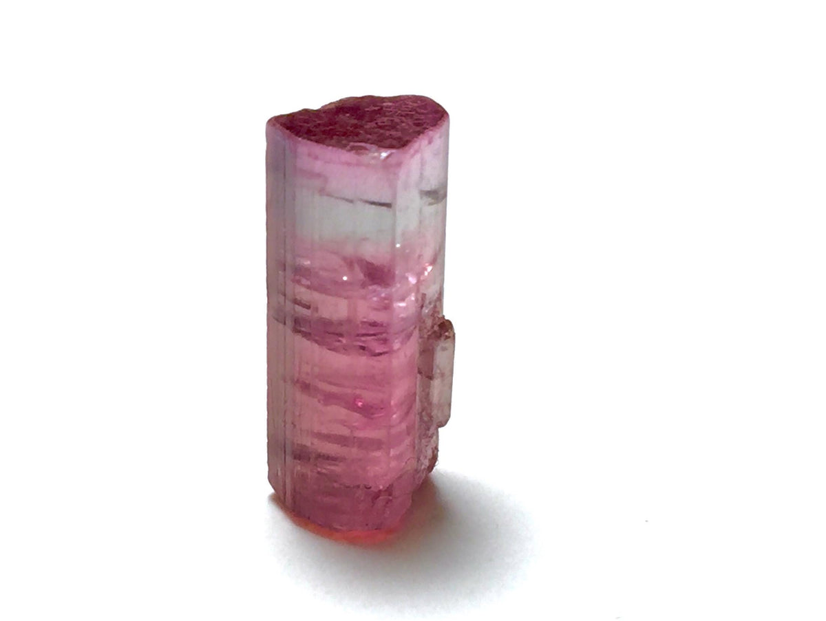 Natural Bicolor Pink Tourmaline Crystal – Paprok Mine, Afghanistan