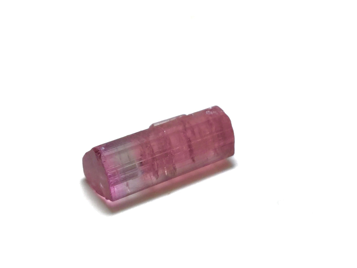 Natural Bicolor Pink Tourmaline Crystal – Paprok Mine, Afghanistan
