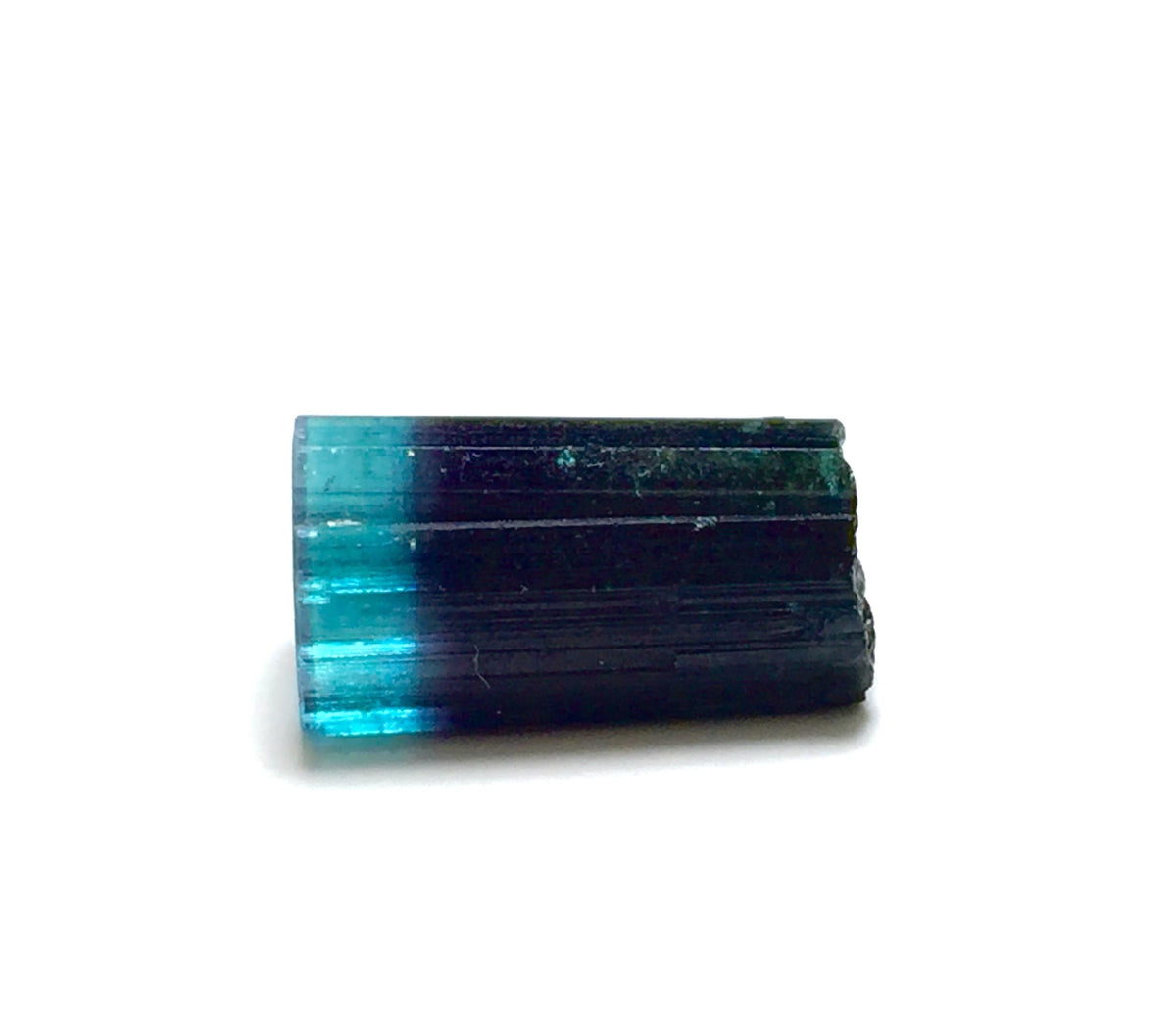 Rare Blue Cap Bi-Color Tourmaline Crystal – Terminated – Pech Mine, Afghanistan