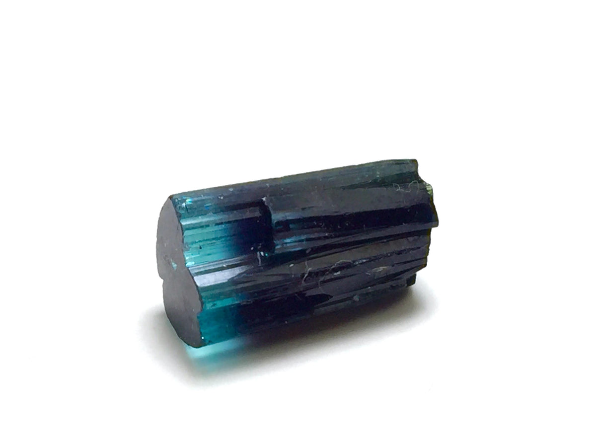 Rare Blue Cap Bi-Color Tourmaline Crystal – Terminated – Pech Mine, Afghanistan