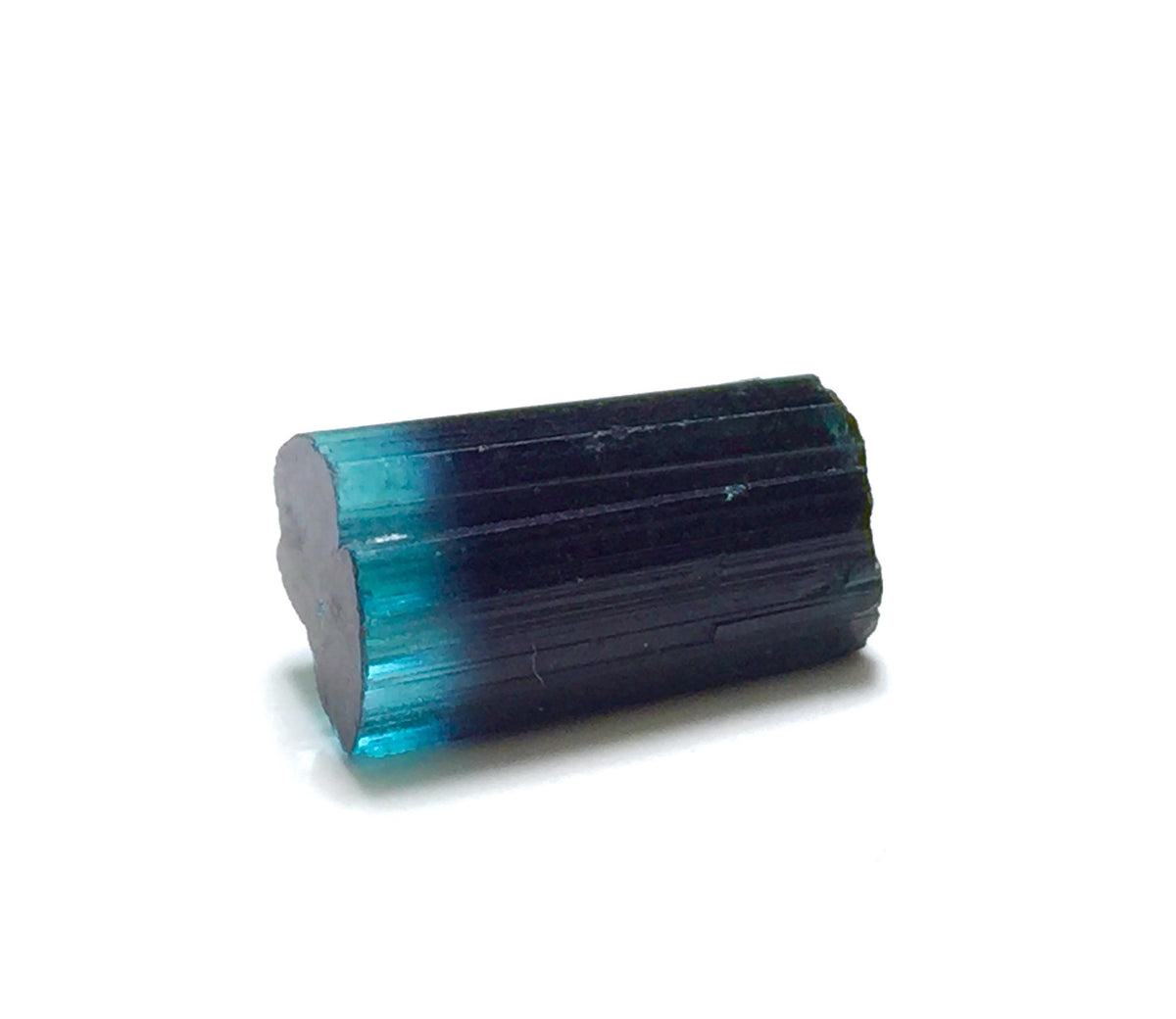 Rare Blue Cap Bi-Color Tourmaline Crystal – Terminated – Pech Mine, Afghanistan