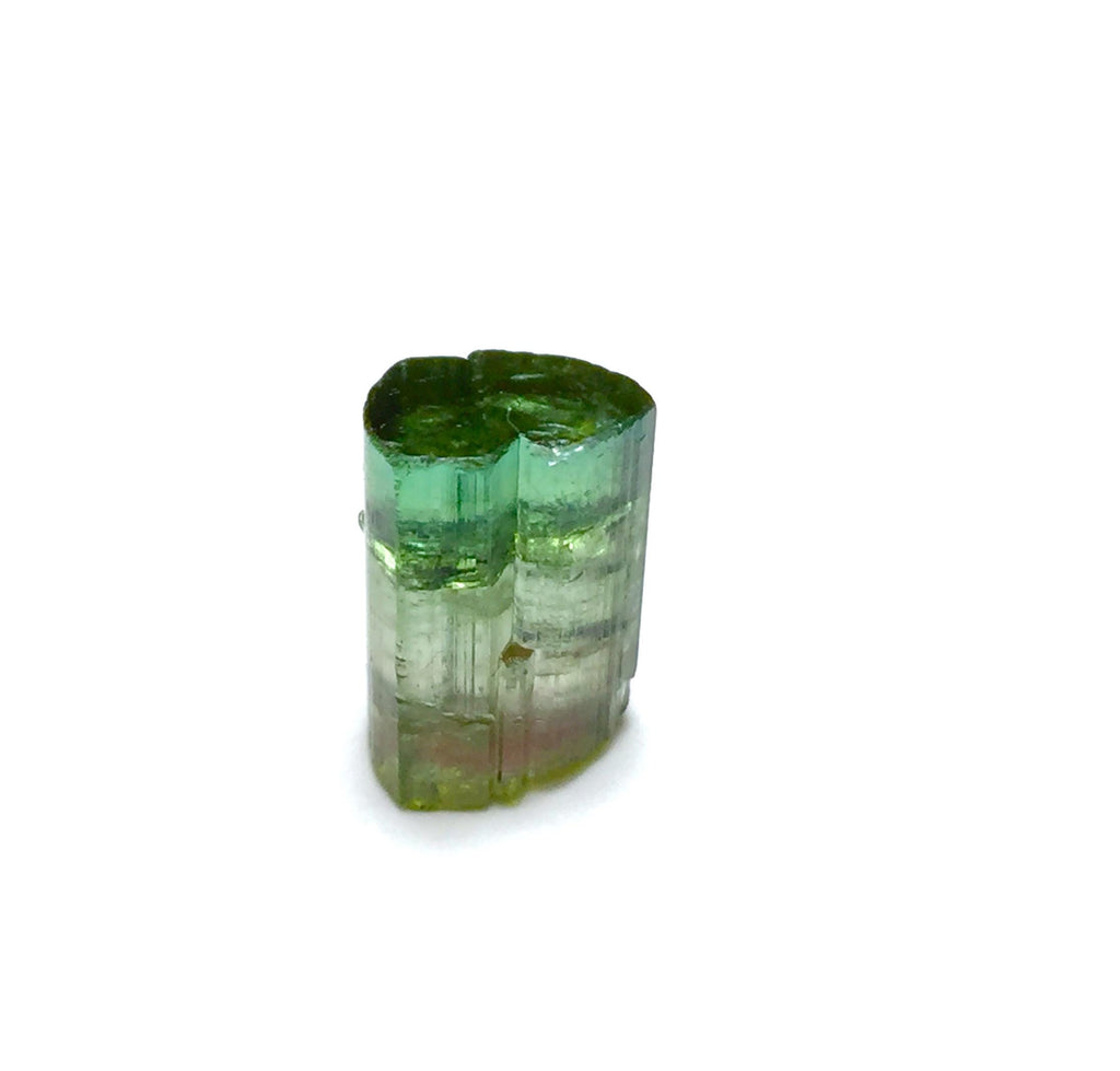 Natural Bi-Color Pink Tourmaline Crystal – Pech Mine, Afghanistan